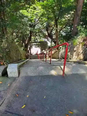 植田八幡神社の鳥居