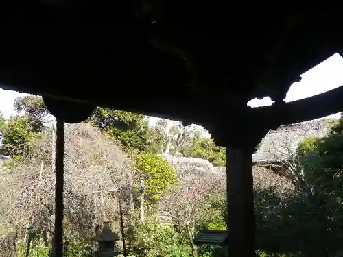 宝戒寺の庭園