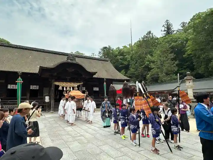 大山祇神社のお祭り