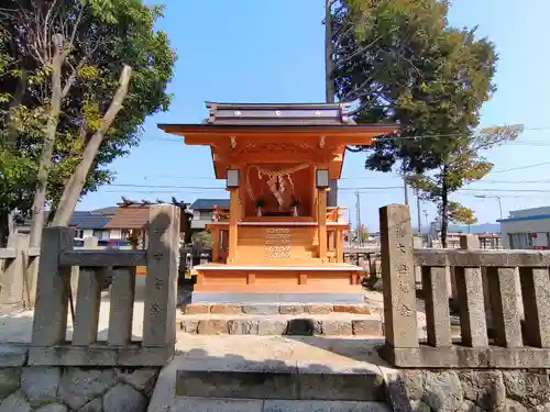 八王子社（気噴町）の本殿・本堂