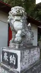 仁井田神社の狛犬