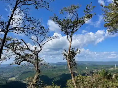 御岩神社の景色