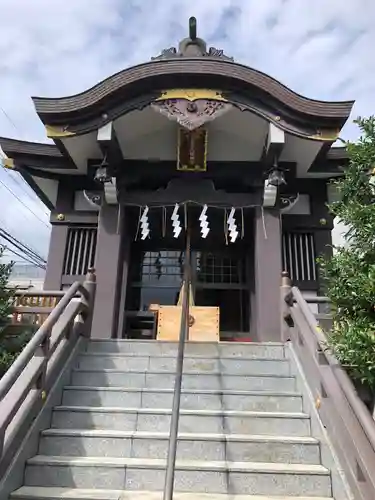 神楽坂若宮八幡神社の本殿・本堂