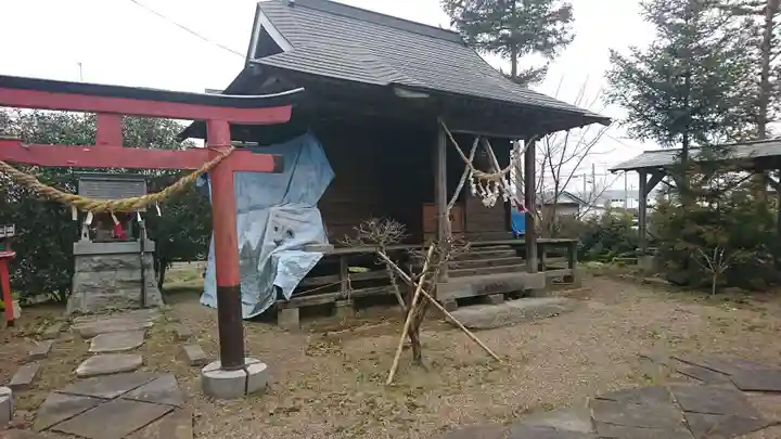志波姫神社の本殿・本堂