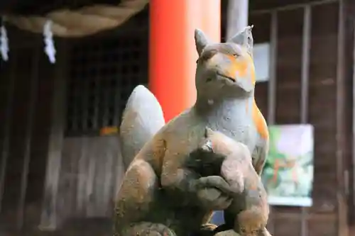 源泉神社の狛犬