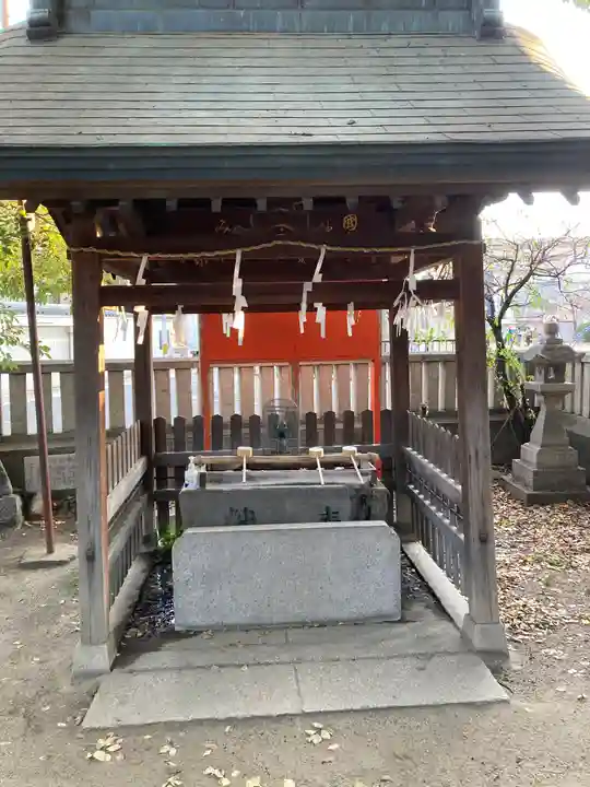 天神社(桑津天神社)の手水舎