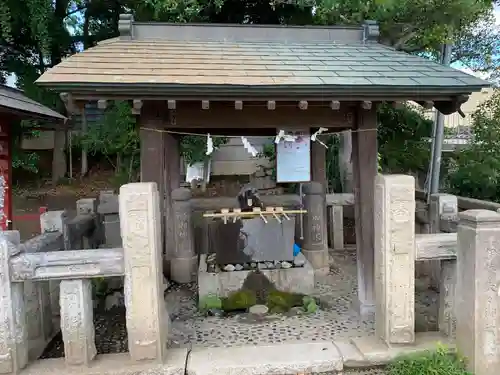 栗橋八坂神社の手水