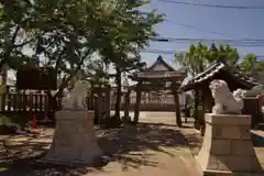 乙子神社の狛犬