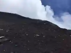 富士山頂上久須志神社の周辺