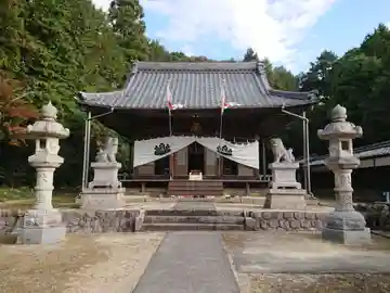 白髭社の本殿・本堂