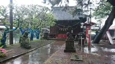 青梅神社の本殿