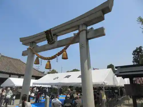 入鹿神社の鳥居