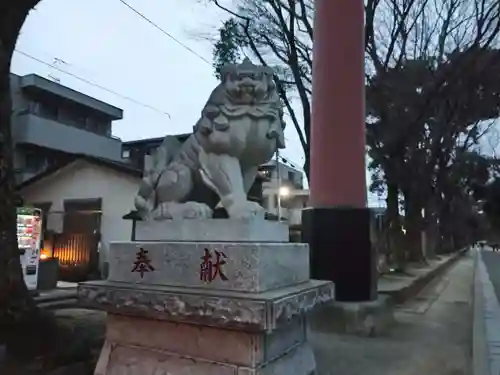 武蔵一宮氷川神社の狛犬