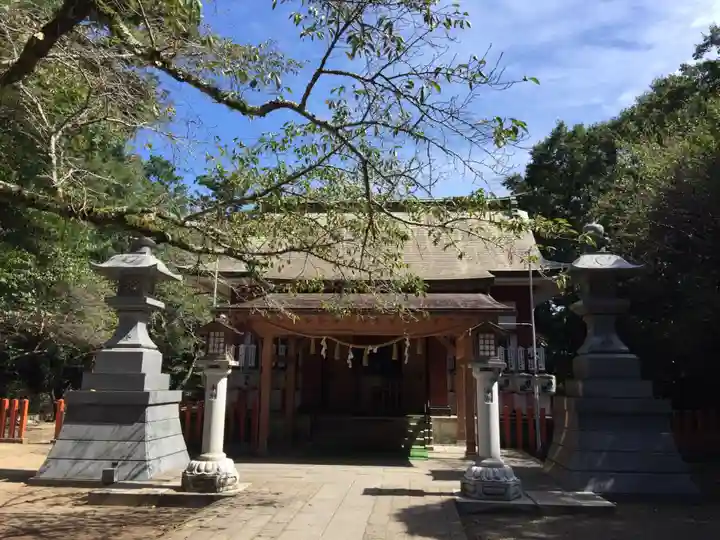息栖神社の本殿・本堂