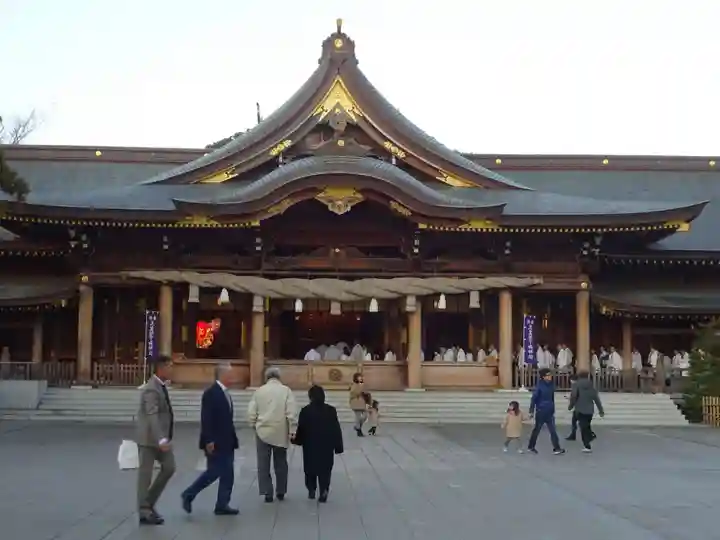 寒川神社の本殿・本堂