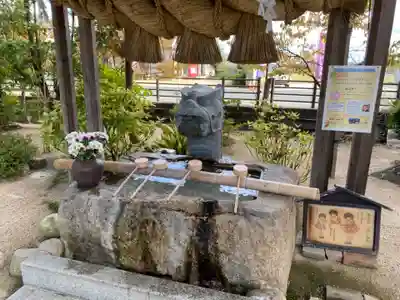 藤田神社[旧児島湾神社]の手水舎