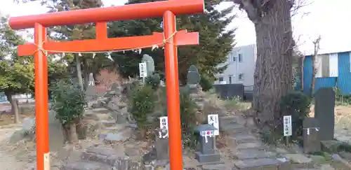 女体神社の鳥居