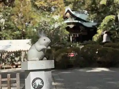 岡崎神社の狛犬