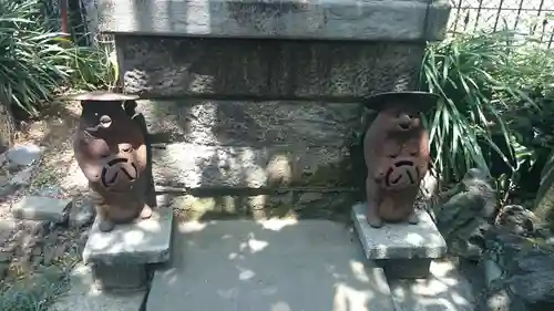 柳森神社の狛犬