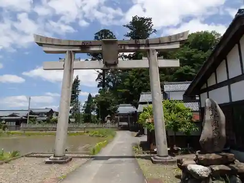 岡太神社の鳥居