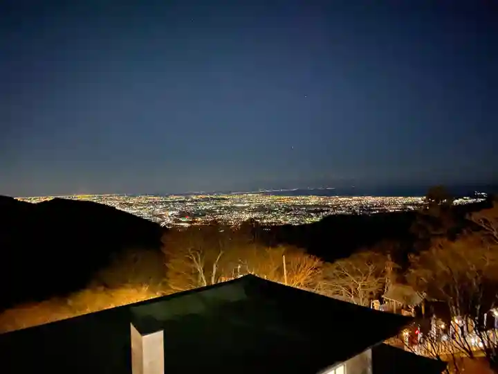 大山阿夫利神社の景色