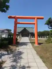 天塩厳島神社の鳥居