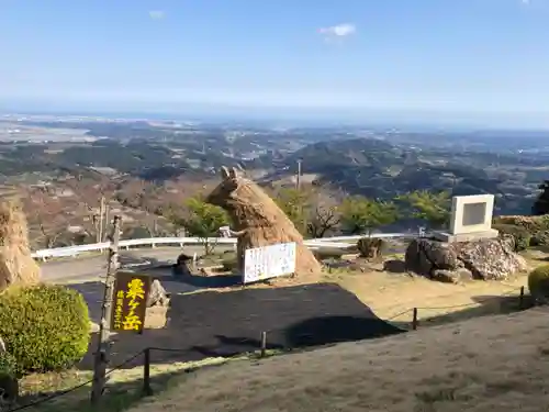 阿波々神社の景色