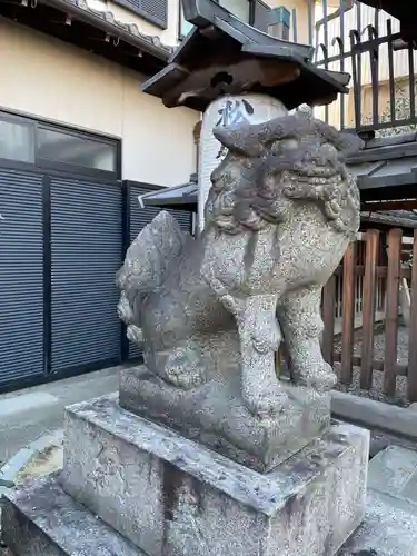 朱雀松尾總神社（松尾大社朱雀御旅所）の狛犬