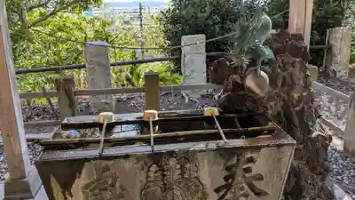 那古寺の手水舎