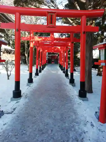 湯倉神社の鳥居