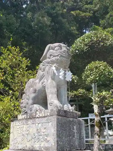 飽波神社の狛犬