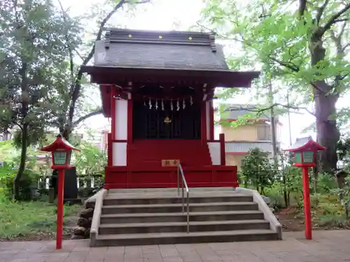 柞祖霊社の本殿