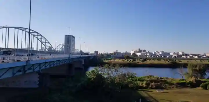 東八幡神社の周辺