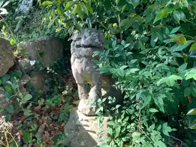 石尊神社の狛犬