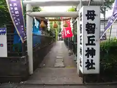 母智丘神社の鳥居