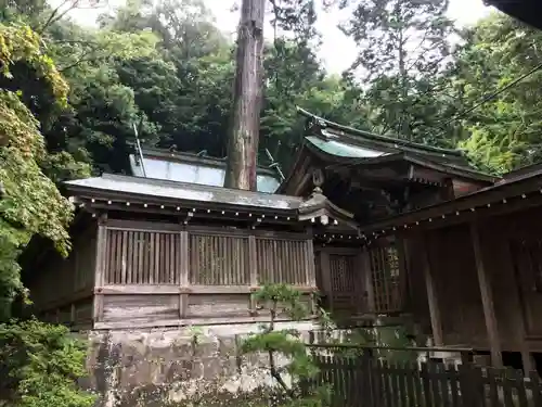 西寒多神社の本殿