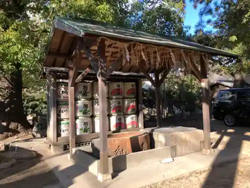 魚崎八幡宮神社の手水舎