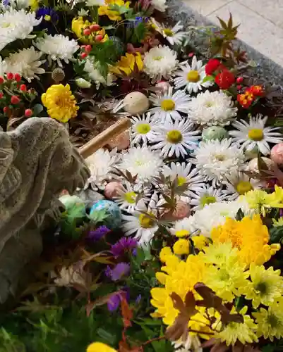 滑川神社 - 仕事と子どもの守り神の手水舎