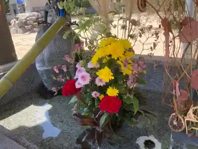 三津厳島神社の手水舎