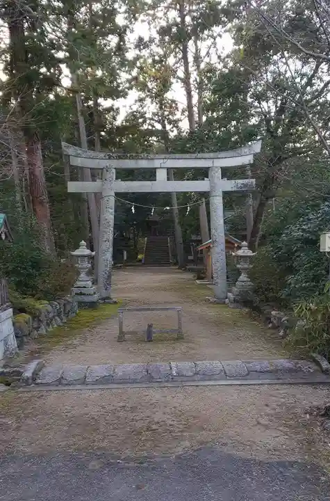小野神社の鳥居