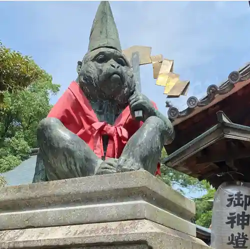 清洲山王宮　日吉神社の狛犬