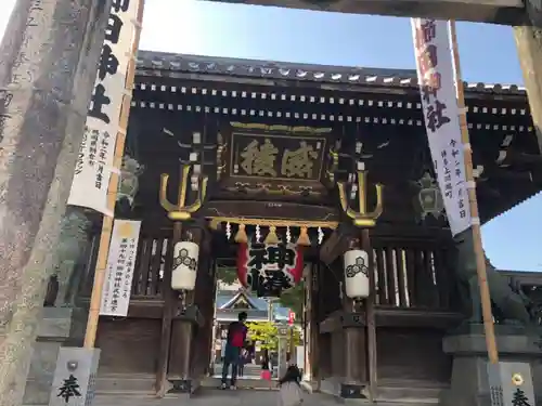 櫛田神社の山門・神門