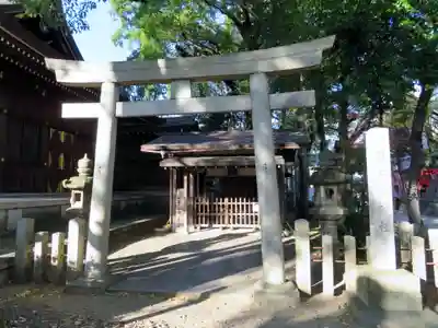 若宮八幡社の鳥居