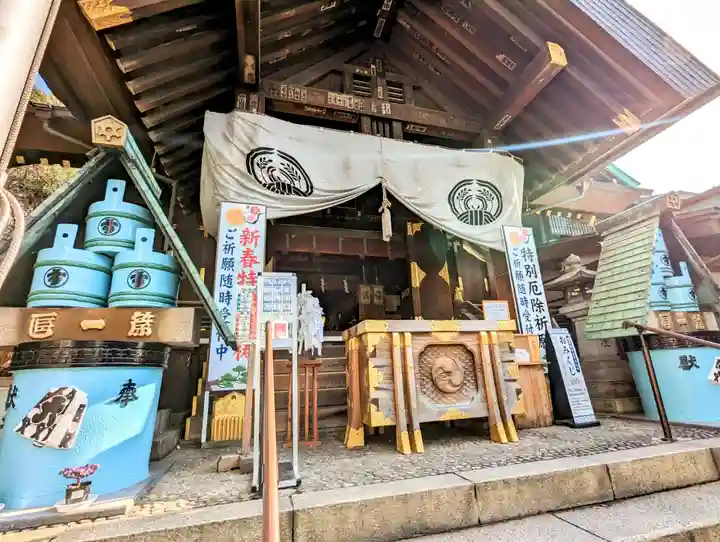波除神社(波除稲荷神社)の本殿・本堂