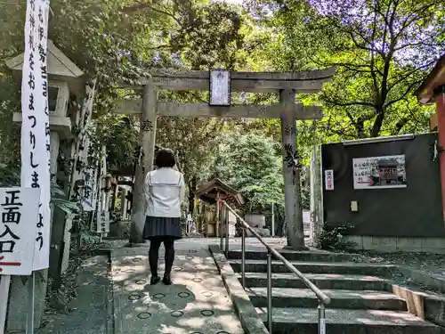 白山神社の鳥居