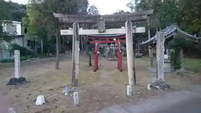 白山神社の鳥居
