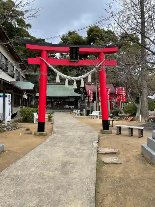板宿八幡神社の鳥居