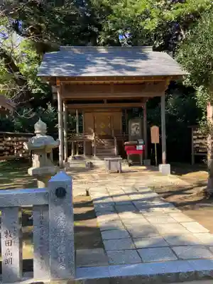 葛原岡神社の本殿・本堂