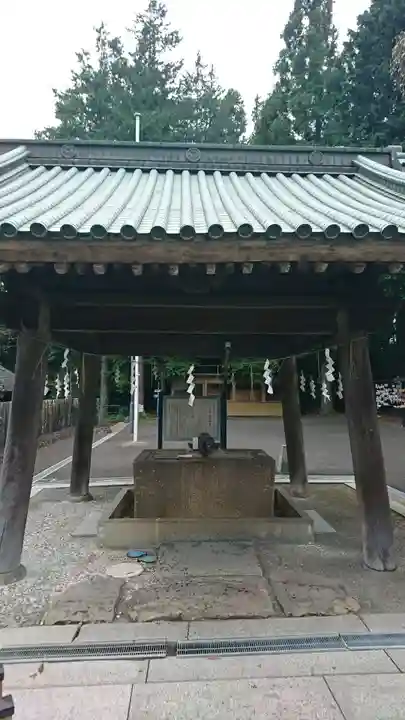 仙台東照宮の手水舎