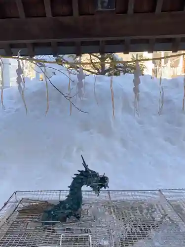 北海道神宮頓宮の手水舎